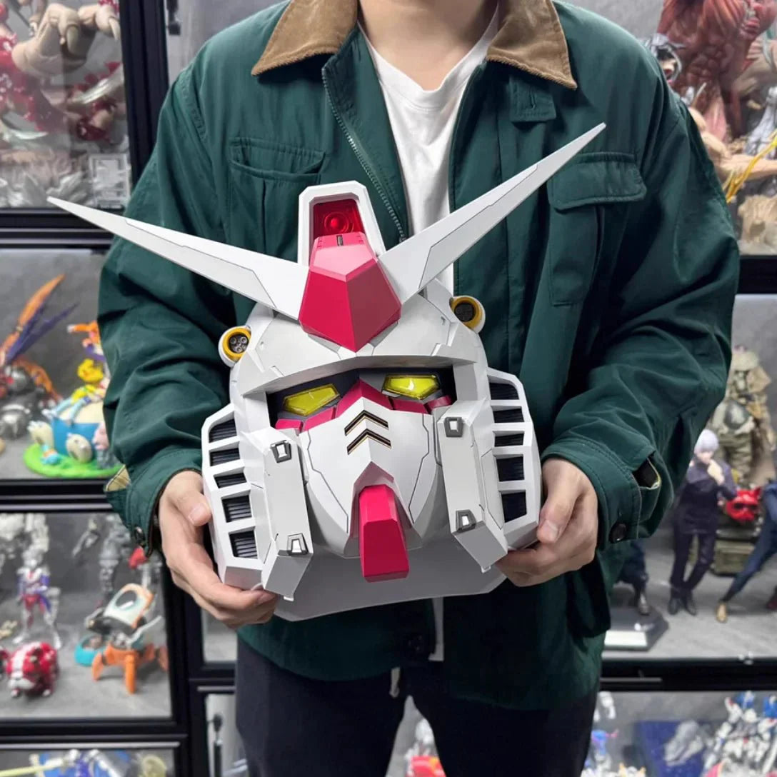 Vol.1 Rx - 78 - 02 Helmet: Cyberpunk 1:1 Mask Mech Robot Helmet - GiftWave.co