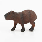 Capybara Figurine Set of 5 - Hand-Painted Miniature Animal Desk Ornaments - image 1
