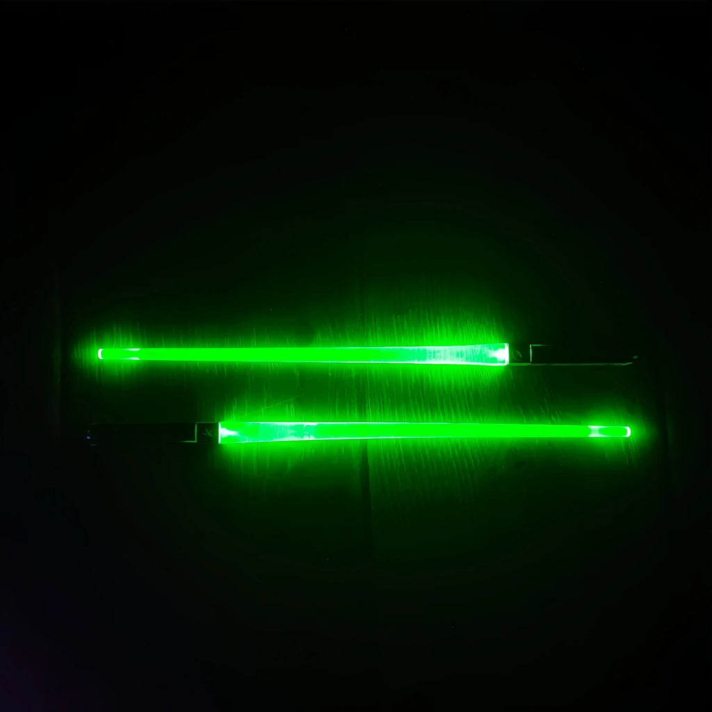 LED Light-Up Glow Chopsticks, Set of 4 Pairs - Reusable Colour Dinner Chopsticks - image 4
