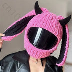 Motorcycle Helmet Cover – Fun & Decorative Full-Face Helmet Accessory