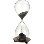 Magnetic Sand Hourglass Sculpture - Copper Base finish, full product
