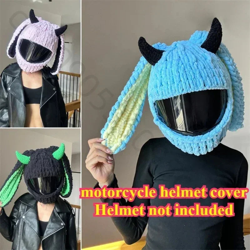 Motorcycle Helmet Cover – Fun & Decorative Full-Face Helmet Accessory