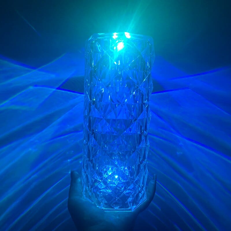 Acrylic Crystal Diamond LED Crystal Table Lamp - GiftMira
