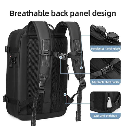 AeroVac 17 - Inch Hybrid Compression Backpack | The Ultimate Space - Saver for 2026 - GiftMira