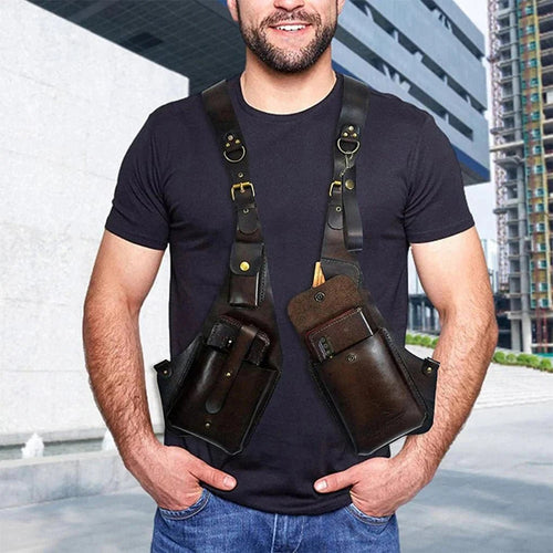 Anti - Theft Holster Bag With Adjustable Strap - Practical And Versatile Wide Harness Bag - GiftMira