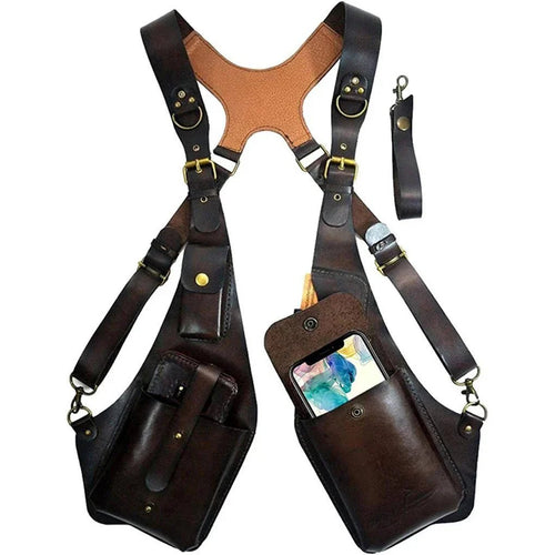 Anti - Theft Holster Bag With Adjustable Strap - Practical And Versatile Wide Harness Bag - GiftMira