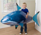 AquaFlyer: RC Air Swimming Fish Drone – Large Inflatable Remote Control Shark & Clownfish - GiftMira