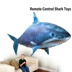 AquaFlyer: RC Air Swimming Fish Drone – Large Inflatable Remote Control Shark & Clownfish - GiftMira