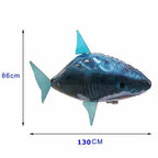 AquaFlyer: RC Air Swimming Fish Drone – Large Inflatable Remote Control Shark & Clownfish - GiftMira