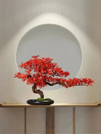 Artificial Bonsai Tree - Premium Immortal Welcoming Pine Home Decor - GiftMira
