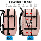 BANGE Travel Backpack Men Business Expandable USB Large Capacity Laptop Waterproof Fashion Backpack - GiftMira