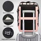 BANGE Travel Backpack Men Business Expandable USB Large Capacity Laptop Waterproof Fashion Backpack - GiftMira