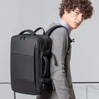 BANGE Travel Backpack Men Business Expandable USB Large Capacity Laptop Waterproof Fashion Backpack - GiftMira