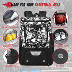 Basketball & Sports Training Backpack with Separate Compartments - GiftMira