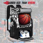 Basketball & Sports Training Backpack with Separate Compartments - GiftMira