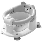 Bear Baby Bath Seat – Non - Slip Safety Bath Chair for Infants 6+ Months, Soft Support, Bathtub Seat - GiftMira