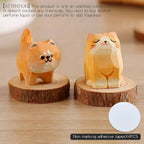 Bear Wooden Essential Oil Diffuser Passive Aroma Ornament - GiftMira
