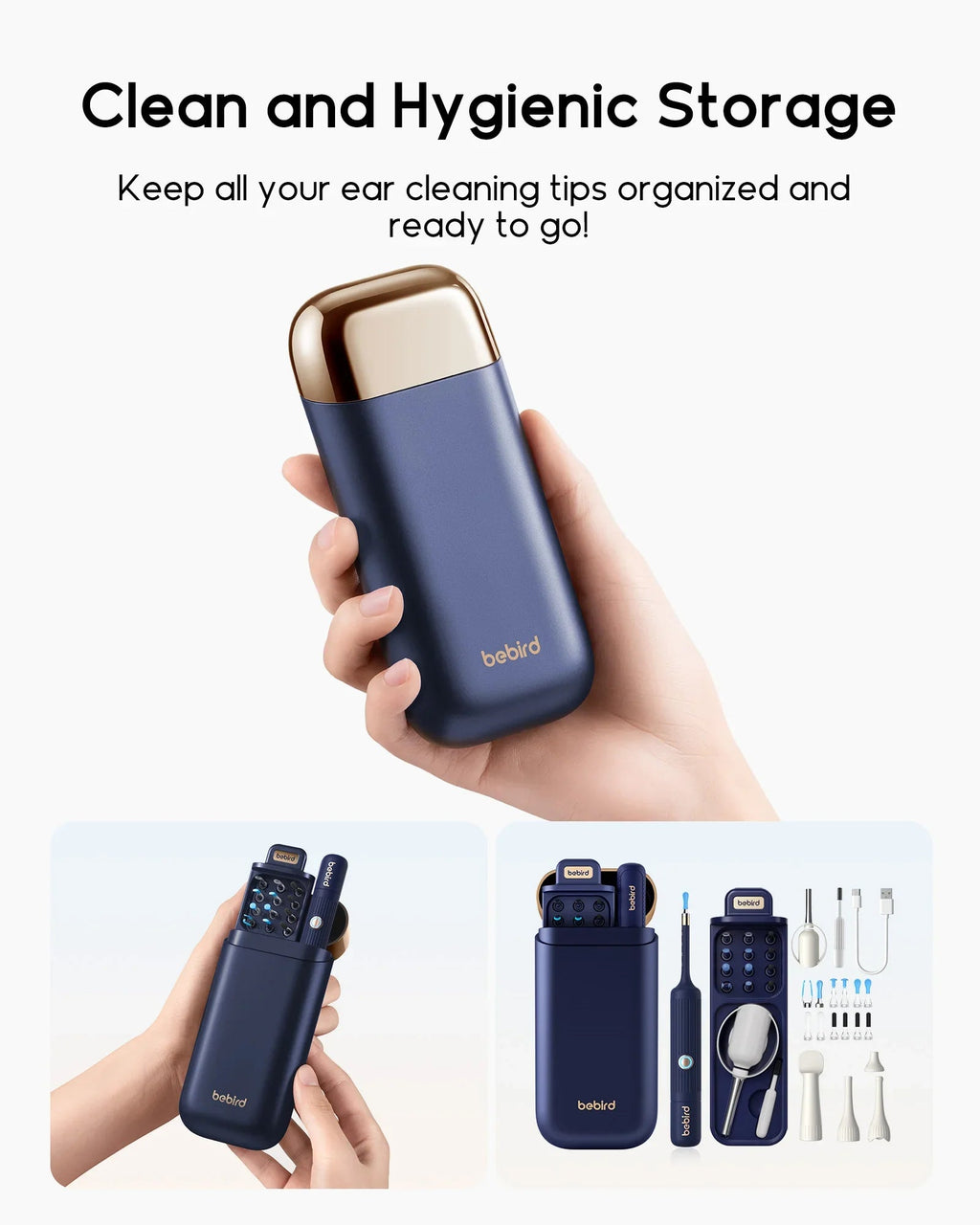 Bebird EarSight Plus I35R – All - in - 1 HD Visual Ear Camera & Cleaning Tool - GiftMira