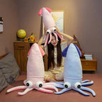 Big Eyes Plush Squid Toy - GiftMira