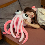 Big Eyes Plush Squid Toy - GiftMira