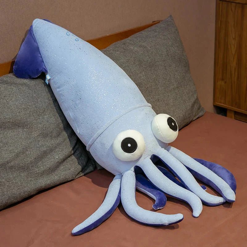 Big Eyes Plush Squid Toy - GiftMira