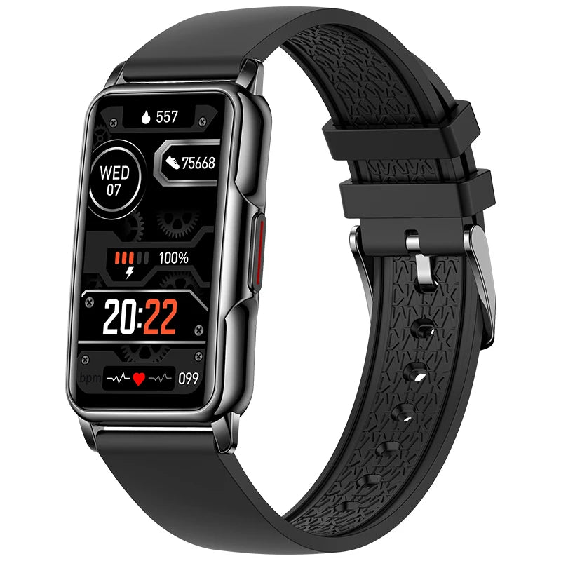 Ultra-Thin Fitness Tracker Smart Band - 1.47-Inch GPS Smartwatch for Men & Women IP67 Waterproof
