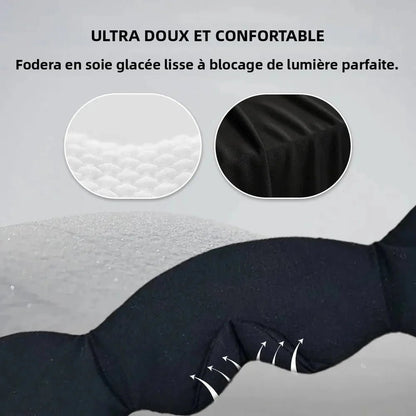 Bluetooth Sleep Eye Mask with Built - in Headphones, Comfortable Wireless Sleep Mask for Side Sleepers, Meditation & Travel Gift - GiftMira