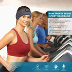 Bluetooth Sleep Headband Wireless Sports Earphones Eye Mask with Built - in Speakers, Travel & Workout Gift - GiftMira