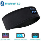 Bluetooth Sleep Headband Wireless Sports Earphones Eye Mask with Built - in Speakers, Travel & Workout Gift - GiftMira