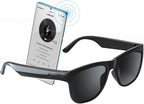 Bone Conduction Smart Audio Sunglasses Bluetooth 5.3, Open - Ear Wireless Headphones UV400 IPX6 Waterproof - GiftMira