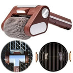 Bristle - Free Electric Roller Grill Cleaner Rechargeable Cordless Safe BBQ Scrub Stainless Steel - GiftMira