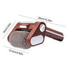 Bristle - Free Electric Roller Grill Cleaner Rechargeable Cordless Safe BBQ Scrub Stainless Steel - GiftMira