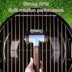 Bristle - Free Electric Roller Grill Cleaner Rechargeable Cordless Safe BBQ Scrub Stainless Steel - GiftMira