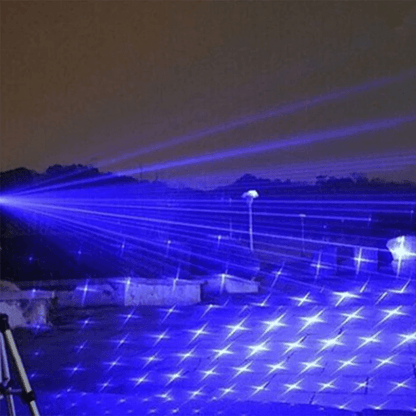 Burning Blue High - Power Tactical Laser Torch - Military Grade Flashlights - GiftMira