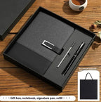 Business Thickening Notebook Soft Leather High-grade Gift Set - GiftMira