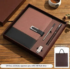 Business Thickening Notebook Soft Leather High-grade Gift Set - GiftMira