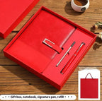 Business Thickening Notebook Soft Leather High-grade Gift Set - GiftMira