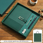 Business Thickening Notebook Soft Leather High-grade Gift Set - GiftMira