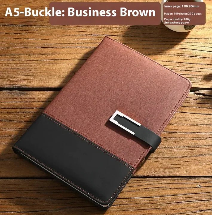 Business Thickening Notebook Soft Leather High-grade Gift Set - GiftMira