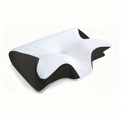 Butterfly Memory Foam Neck Pillow – Comfort & Massage Support - GiftMira