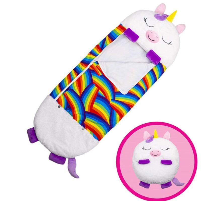 Campnap 2 - in - 1 Kids Convertible Pillow Sleeping Bag - Best Plush Gift For Kids - GiftMira