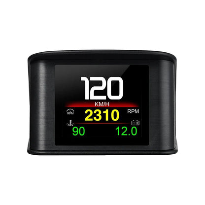 Car HUD Heads Up Display OBD2 GPS 5.5" Color Speedometer RPM Temperature Overspeed Alarm All Cars - GiftMira