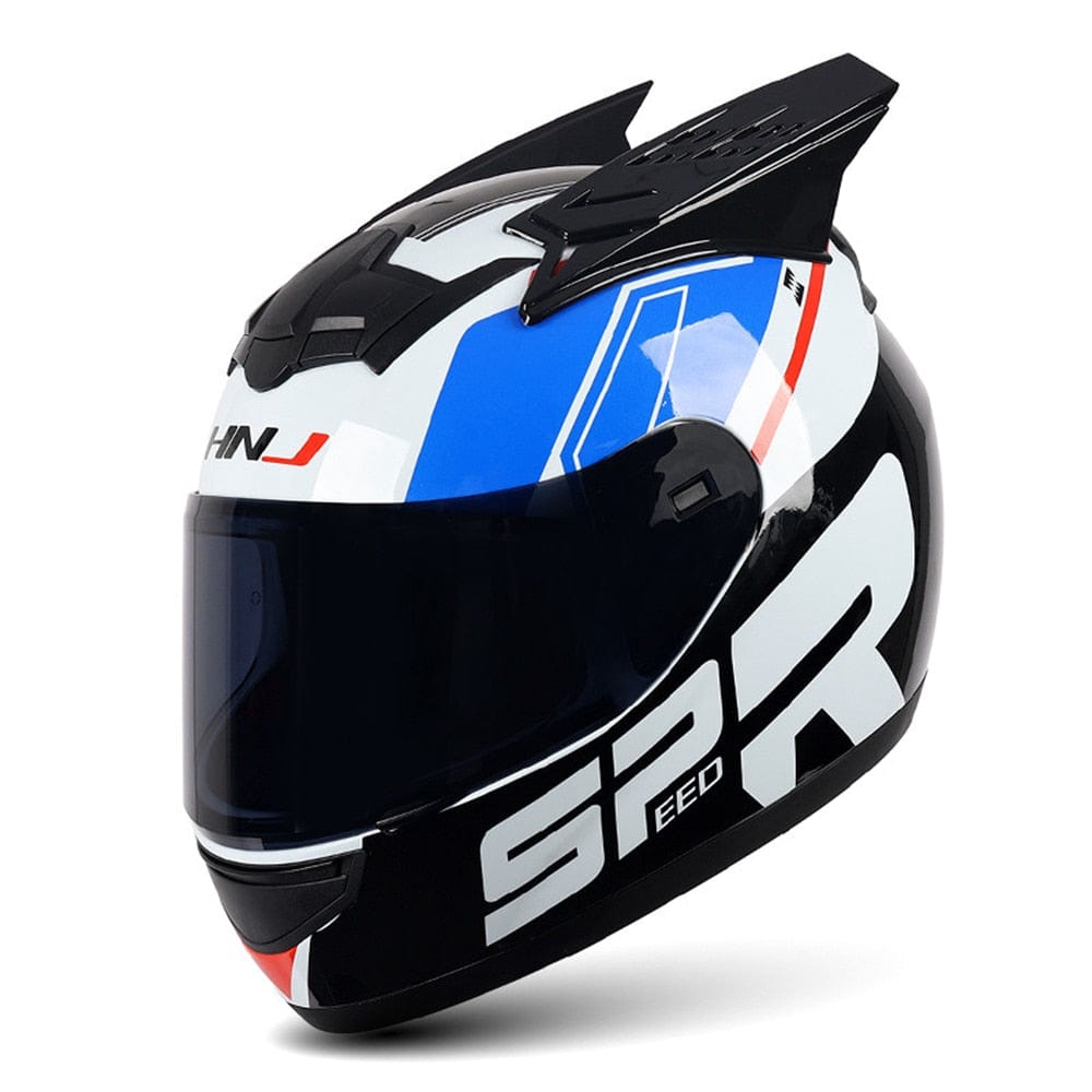 CatEars Detachable Cat - Ear Motorcycle Helmet DOT ECE Certified Limited Edition Full Face Anti - Fog - GiftMira