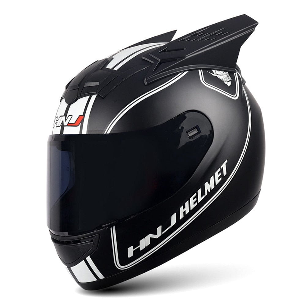 CatEars Detachable Cat - Ear Motorcycle Helmet DOT ECE Certified Limited Edition Full Face Anti - Fog - GiftMira