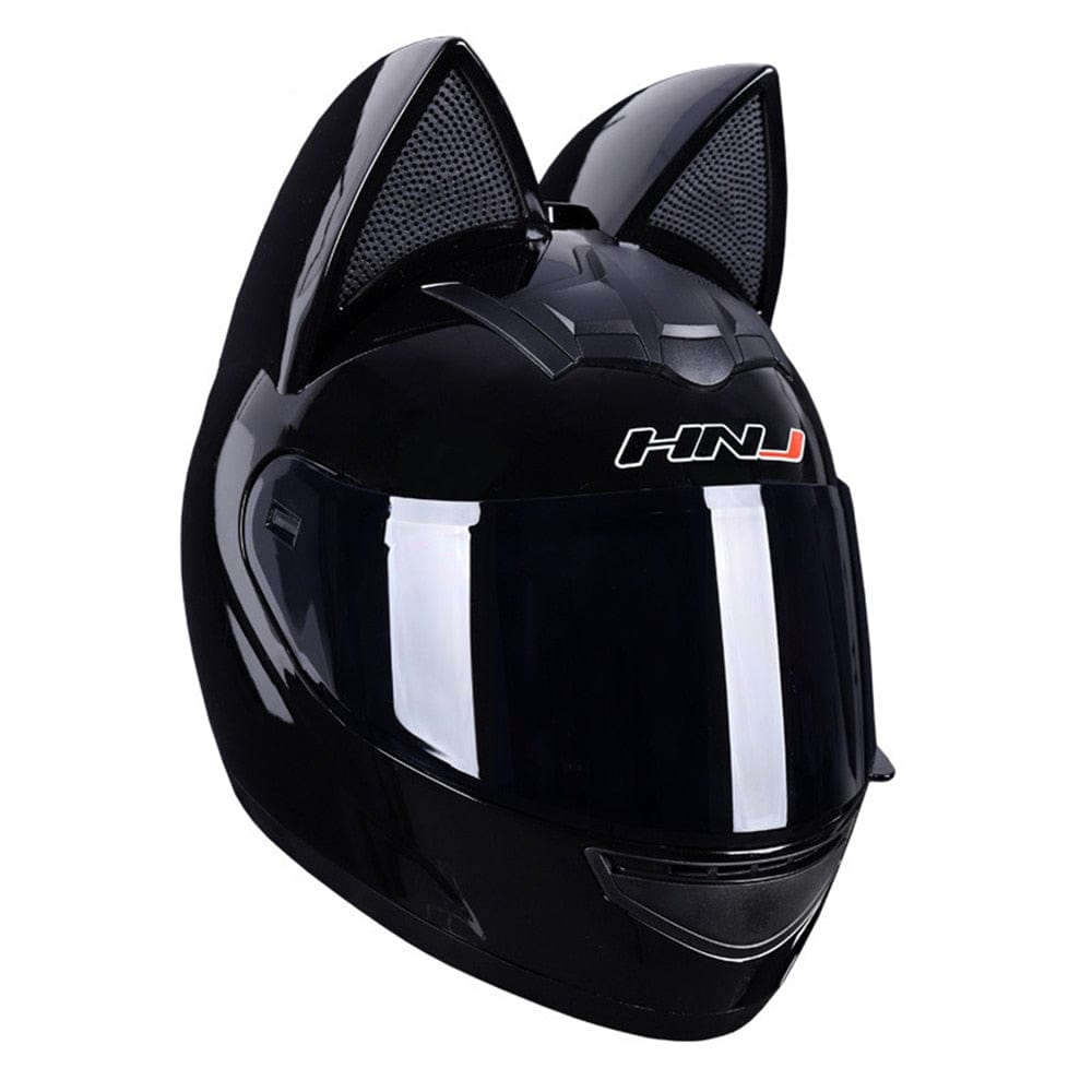 CatEars Detachable Cat - Ear Motorcycle Helmet DOT ECE Certified Limited Edition Full Face Anti - Fog - GiftMira