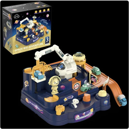 Children's Adventure Train Set Toy for Car Entrance - GiftMira