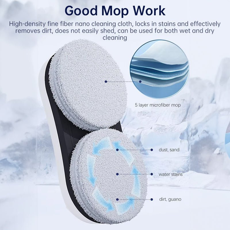 CleanSweep Smart Window Remote Control Cleaning Robot - Best Auto Glass Cleaner | Perfect Gift For Homes - GiftMira