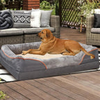 CloudComfort Jumbo Orthopedic Dog Sofa - Professional Joint Support for Large Breeds - GiftMira