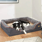 CloudComfort Jumbo Orthopedic Dog Sofa - Professional Joint Support for Large Breeds - GiftMira