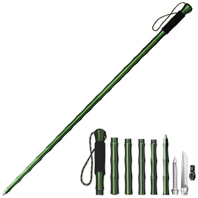 Collapsible Folding Walking Stick – Lightweight Multi - Function Hiking & Trekking Pole - GiftMira
